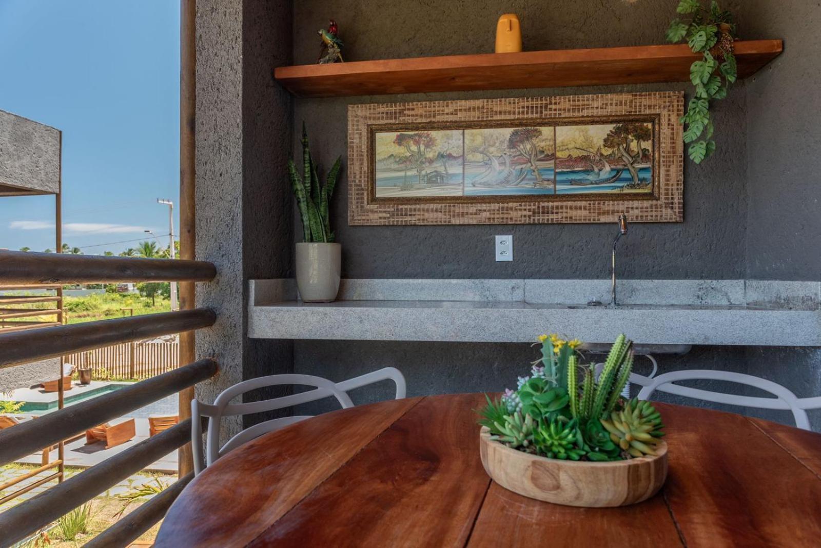 Apartamento Toca Gamboa Pôrto de Pedras Exterior foto